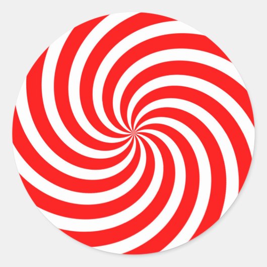 Snoep Ronde Sticker (Voorkant)