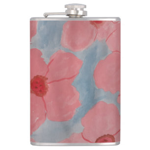Snoep Roze bloemen Heupfles