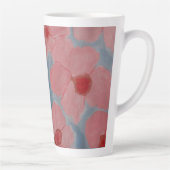 Snoep Roze bloemen Latte Mok (Rechts)