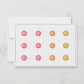 Snoep RSVP-kaart RSVP Kaartje (Achterkant)