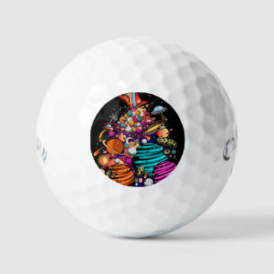 Snoep ruimte golfballen