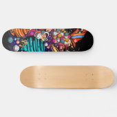 Snoep ruimte skateboard (Horizontaal)