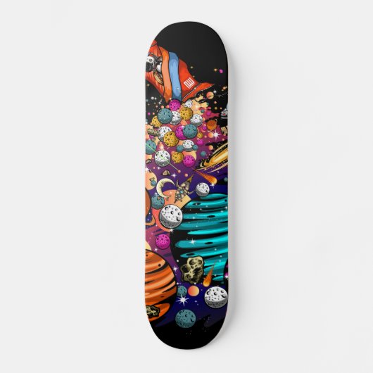 Snoep ruimte skateboard (Voorkant)