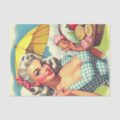  Snoep Schattigee Pin-up Tissuepapier (Voorkant)