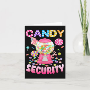 Snoep-security Candyland kostuum Kinder Tiener Vol Kaart