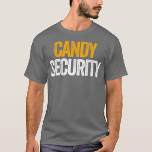 Snoep Security Funny Halloween Parents Costume80 T-shirt