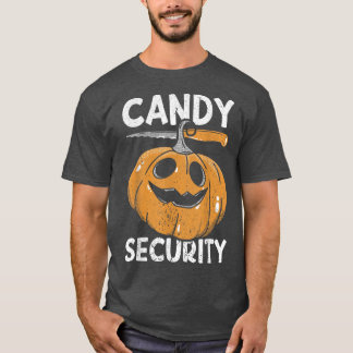 Snoep SecurityHalloween Apparel Funny Halloween123 T-shirt