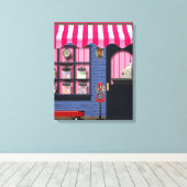Snoep Shop Canvas Print (Insitu (Houten vloer))