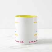 Snoep Shushes! Leuke kleurrijke grappige shhh Mok (Midden)