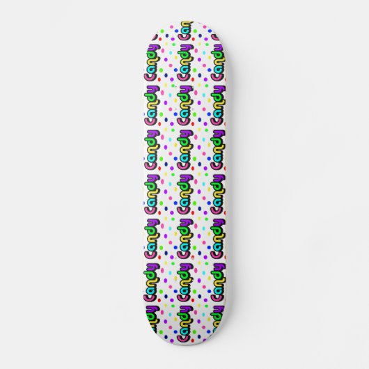 Snoep skateboard (Voorkant)