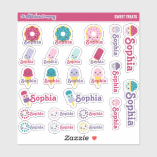 Snoep snoep gepersonaliseerde naam labels | School