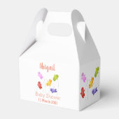 Snoep snoepjes cartoon bedankdoosjes (Achterkant)