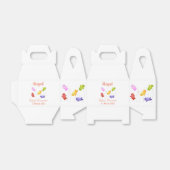 Snoep snoepjes cartoon bedankdoosjes (Uitgevouwen)