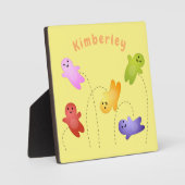 Snoep snoepjes cartoon fotoplaat (Voorkant)