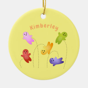 Snoep snoepjes cartoon keramisch ornament