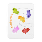 Snoep snoepjes cartoon magneet (Verticaal)