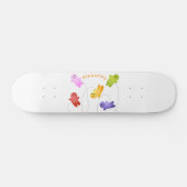 Snoep snoepjes cartoon skateboard (Horizontaal)