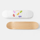 Snoep snoepjes cartoon skateboard (Horizontaal)