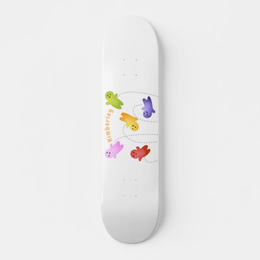 Snoep snoepjes cartoon skateboard (Voorkant)