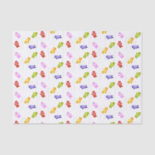 Snoep snoepjes cartoon tissuepapier (Voorkant)