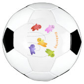 Snoep snoepjes cartoon voetbal (Gedraaid)