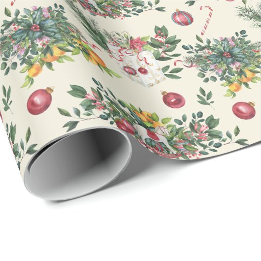 Snoep, Speelgoed, Bloemen & Fruit Cadeaupapier (Rol Hoek)