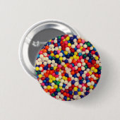 Snoep Sprinkles Ronde Button 5,7 Cm (Voorkant /achterkant)