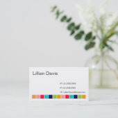 Snoep Squares Visitekaartje (Staand voorkant)