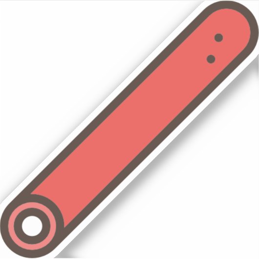 snoep sticker (Voorkant)