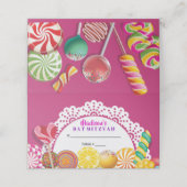 SNOEP STORE Bat Mitswa Zitplaatsen Escort (Buitenkant ongevouwen)