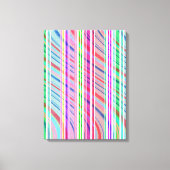 Snoep Stripe Canvas Afdruk (Voorkant)