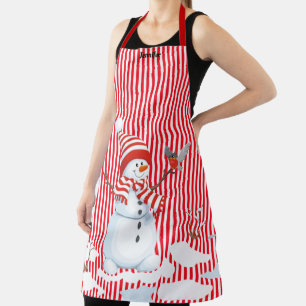 Snoep Stripe Christmas Holiday Custom Gift Schort