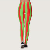 Snoep Stripe Red Green Leggings (Achterkant)
