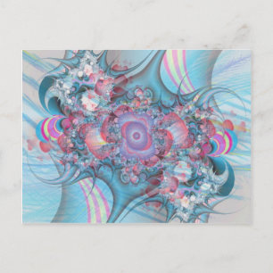 Snoep Striped Bouquet Briefkaart