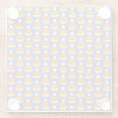 Snoep Stripes Glazen Onderzetter (Achterkant)