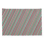 Snoep Stripes Glitter Kussensloop (Achterkant-Rechts)