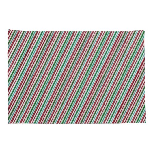 Snoep Stripes Glitter Kussensloop (Achterkant-Rechts)