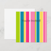 Snoep Stripes Kaart (Voorkant / Achterkant)