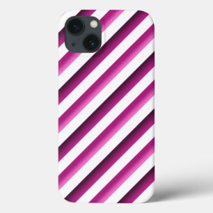 Snoep Stripes Paars&roze iPad draagtas iPhone 13 Hoesje