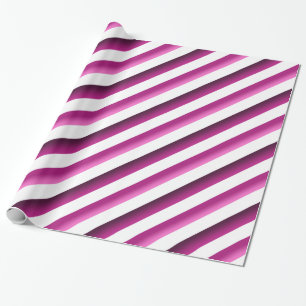 Snoep strips Paars- en roze ompakpapier Cadeaupapier