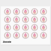 Snoep Surprise Cupcake Stickers (Vel)