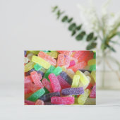 Snoep Sweet Briefkaart (Staand voorkant)