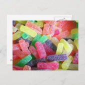 Snoep Sweet Briefkaart (Voorkant / Achterkant)