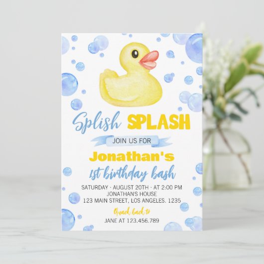 Snoep Sweet One 1e Verjaardagsuitnodiging Kaart (Staand voorkant)