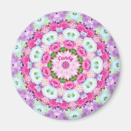SNOEP ~ Sweet Pastel Flowers ~ Verbijsterend desig Magneet