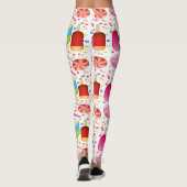 SNOEP SWEET PATTERN RAINBOW LEGGINGS (Achterkant)
