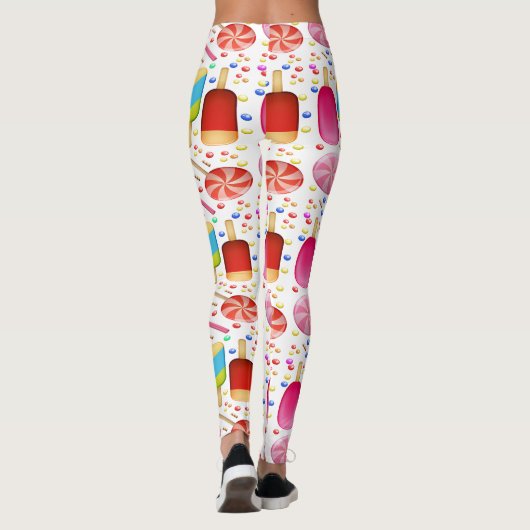 SNOEP SWEET PATTERN RAINBOW LEGGINGS (Achterkant)