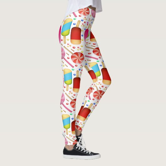 SNOEP SWEET PATTERN RAINBOW LEGGINGS (Rechts)
