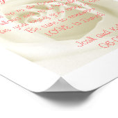 Snoep tabelgedicht poster (Hoek)