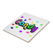 Snoep-tegel Tegeltje (Zijkant)